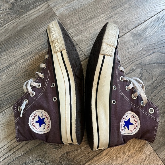 CONVERSE All Star Chuck Taylor Made in USA Vintage Y2K Purple Size 4.5  / 6.5 - Picture 3 of 10
